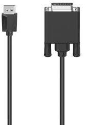 Hama Video Cable, DisplayPort Plug - DVI Plug, Ultra-HD 4K, 1.50 m (00200713)