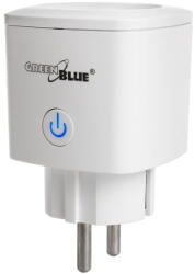 GREENBLUE WiFi remote controlled socket, Android/iOS/Alexa/Google Home, energy cons. Energy, timer, max 3680W, type F, GB720 F (GB720F) - vexio