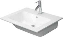 Duravit ME by Starck - Mosdókagyló 63x49 cm, túlfolyóval, csapfurattal, DuraShield, fehér 233663AA00 (233663AA00)