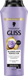 Schwarzkopf Șampon regenerant pentru părul blond Blonde Hair Perfector (Purple Repair Shampoo) 250 ml