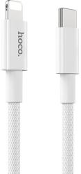 hoco. Cablu Date si Incarcare USB Type-C la Lightning HOCO X56, 1 m, PD, 20W, Alb (cb/TypeC-ligh/Hoc/X56/1m/a/bl)