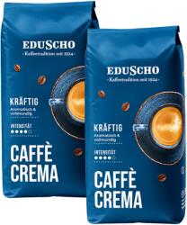 Eduscho Caffe Crema Kraftig cafea boabe 2x1kg