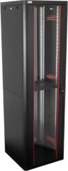 AsyTech Rack de podea PRO SERIES 42U 19'' 600x600, capacitate 1000 kg, RAL 9005, asamblat - ASYTECH ASY-42U-6060PRO (ASY-42U-6060PRO)