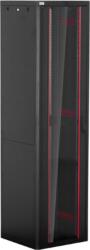 AsyTech Rack de podea PRO SERIES 47U 19'' 600x600, capacitate 1000 kg, RAL 9005, asamblat - ASYTECH ASY-47U-6060PRO (ASY-47U-6060PRO)