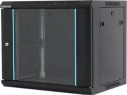 Dateup Rack 19'' 18U 600x600, de perete, usa din sticla, panouri detasabile si securizate - DATEUP MP. 6618.9001 (MP.6618.9001)