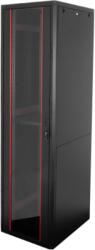 AsyTech Rack de podea PRO SERIES 47U 19'' 600x800, capacitate 1000 kg, RAL 9005, asamblat - ASYTECH ASY-47U-6080PRO (ASY-47U-6080PRO)