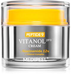 MEDI-PEEL Peptide 9 Vitanol Cream Pro bőrszín egységesítő krém az öregedés jelei ellen 50 g
