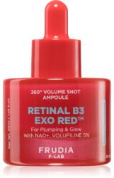 FRUDIA Retinal B3 Exo Red 360° Volume Shot Ampoule fényesítő hatású arcszérum a bőr rugalmasságának növelésére 30 ml