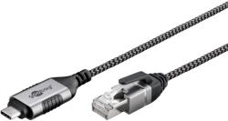 Goobay USB-C - RJ45 Gigabit ethernet kábel 1m (74401) (74401)