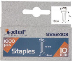 Extol Prémium szeg fejjel profi tűzőgéphez 1000db ; 10-12-14 mm (2, 0×1, 2mm) (8852403)