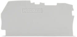 Wago vég- és válaszlap 0, 8mm vastag, szürke (2102-1291) (2102-1291)