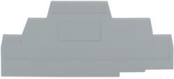 Wago vég- és válaszlap 2.5 mm vastag, szürke (280-303) (280-303)