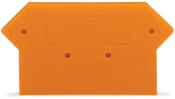 Wago vég- és válaszlap 2.5 mm vastag, szürke (284-316) (284-316)