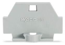 Wago végzáró lap szürke (261-361) (261-361)