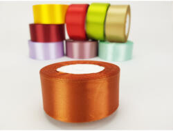  Szatén szalag bronz 4cm*22m - papelito