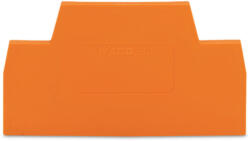 Wago vég- és válaszlap 2.5 mm vastag, narancssárga (280-341) (280-341)