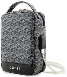 GUESS Bag GUHBHGCFSEK Organizer black/black GCube Stripe (3666339120252) Geanta voiaj