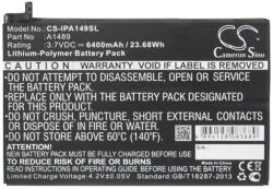 Cameron Sino IPAD mini 3 CAMERON SINO Li-Polymer akku 3.7V/6400mAh Apple A1489 kompatibilis FEKETE (CS-IPA149SL)