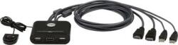ATEN 2-Port USB FHD HDMI Cable KVM Switch (CS22HF-AT)