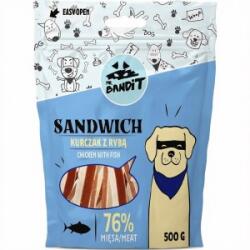 Mr. Bandit Hrana Caini Mr. Bandit Sandwich, Pui cu peste, 500 g (CVT-VET453)
