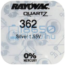 Rayovac 362 Ezüst-Oxid Gombelem