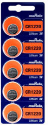Murata CR1220 Lítium Gombelem (5db)