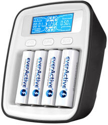 EverActive NC-1000M Ni-MH / Ni-Cd Akkumulátor Töltő