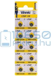 Vinnic AG5 / L754F Alkáli Gombelem (10db)