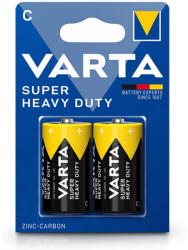 VARTA Super Heavy Duty Cink-Szén Féltartós (C / R14) Baby Elem (2db)