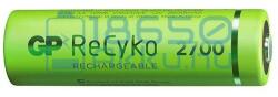 GP Batteries ReCyko 2700 2600mAh (AA / R6) Ceruza Újratölthető Elem / Ni-MH Akkumulátor (1db)