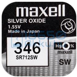 Maxell 346 / SR712SW Ezüst-Oxid Gombelem