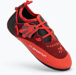 La Sportiva Stickit chili/ mákos gyermek mászócipő