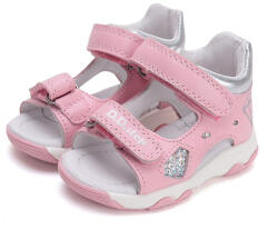 D. D. STEP sandale fată light up roz (14507F)