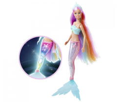 Simba Toys Păpușă sirenă Magic Rainbow Mermaid, 29 cm, 3 ani+ (146E4E) Papusa