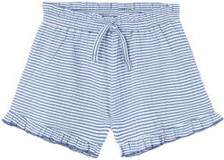LOSAN Pantaloni scurti fete, frilly, dungi alb-bleu, 4-8 ani alb (145587)