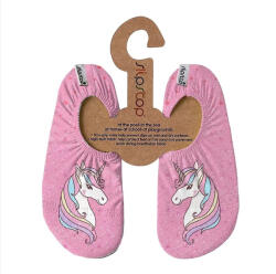 SLIPSTOP Papuci antiderapanți fete, roz unicorn - Sway, 21-32 Sway (147FC2)