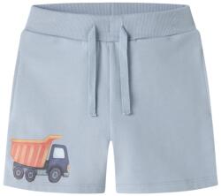 NAME IT Pantaloni scurți băieți bermude, bleu/bej, 92-128 albastru (14EB2D)