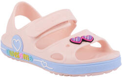 COQUI Sandale fete Yogi Girl roz pudra cu ornament SpongeBob, 28/35 roz (147B5D)