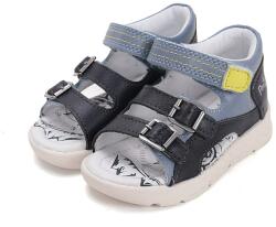Ponte20 sandale pentru băieți cu velcro și cataramă supinată albastru închis/albastru deschis (14BE8C)