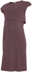 Mamalicious Rochie gravide si de alăptare cu mânecă scurtă, mov mov (14BA7F)