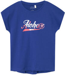 NAME IT Tricou mâneca scurta fete, diverse modele si culori, 116/152 albastru (1400E5)