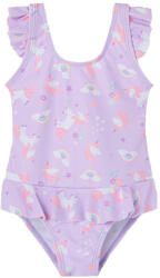 Losan Filtru UV unicorn model ruffled costum de baie pentru fete violet pal (1455AB)