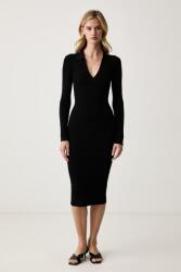 Silvian Heach rochie tricotată cu vâscoză HAUGEN MBY2-SUDZZB_99X (GPA26096VE)
