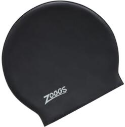 Zoggs Unisex Hosszú Hajra Tervezett Latex Úszósapka - Fekete, Egységes Méret