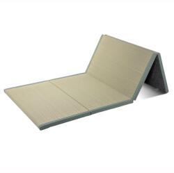 Batel Huh Japán Tatami Szőnyeg 90x200 cm, Hajtható Igusa Természetes Sás Matrac 3, 5 cm Vastag, Alváshoz, Meditációhoz, Jógához, Zen, Futon,