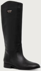 Guess cizme cu toc plat pentru femei din piele NAURE 9BY2-OBDUUF_99X