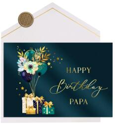 Joli Coon Premium Születésnapi Képeslap Apának Elegáns Borítékkal 17 x 11, 5 cm