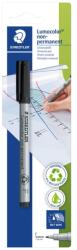 STAEDTLER Lumocolor 316 Non-Permanent fekete jelölőfilc - 0, 6 mm-es hegy, nem permanens, üvegre és fóliára is írható