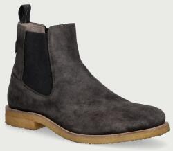 AllSaints ghete scurte pentru bărbați din piele întoarsă Clive Chelsea Boot 9BY2-OBMYIA_90X