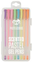 Tinc Pastelicious illatosított pasztell gél toll készlet - 8 db pasztell neon szín, folyékony tinta, kreatív rajzoláshoz és iskolai használatra